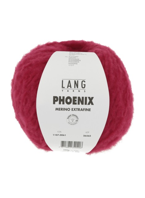 Lang Yarns Phoenix Merino Extrafine Scarlet (0061)