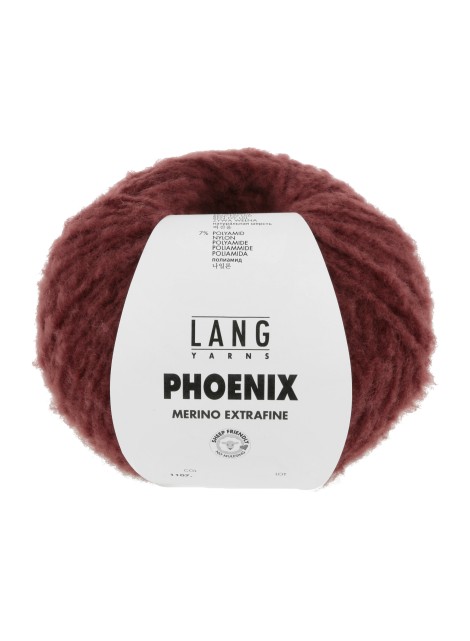 Lang Yarns Phoenix Merino Extrafine Bordeaux (0064)