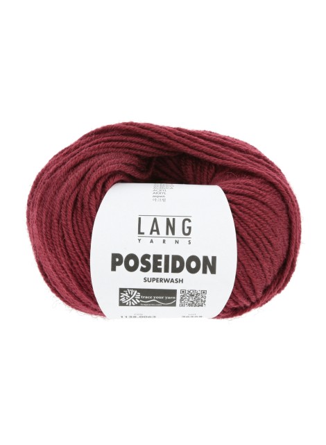 Lang Yarns Poseidon Wine Red (0063)