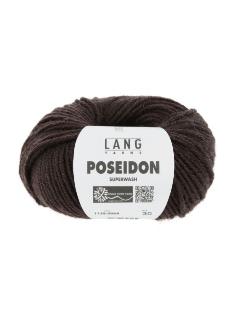 Lang Yarns Poseidon Dark Brown (0068)