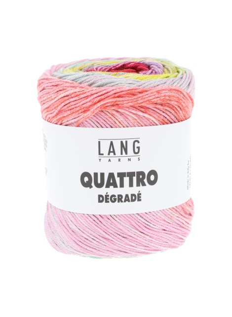 Lang Yarns Quattro Degrade Rose Garden (0012)