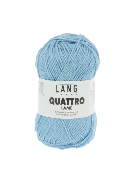 Lang Yarns Quattro Lame Light Blue (0021)