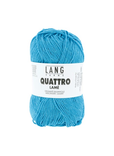 Lang Yarns Quattro Lame Turquoise (0079)