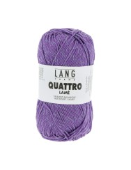 Lang Yarns Quattro Lame Purple (0146)