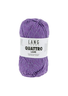 Lang Yarns Quattro Lame Purple (0146)