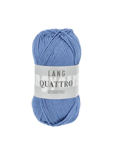 Lang Yarns Quattro Blue (0010)