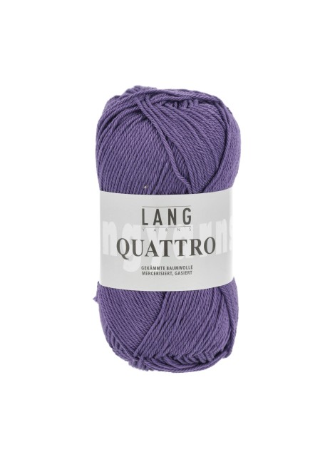 Lang Yarns Quattro Dark Purple (0046)