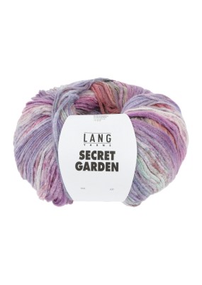 Lang Yarns Secret Garden Lilac Flowers (0005)