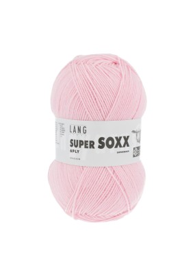 Lang Yarns Super Soxx 6 Ply Superwash UNI Roze (0009)