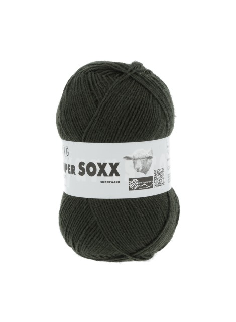 Lang Yarns Super Soxx 6 Ply Superwash UNI Army (0018)