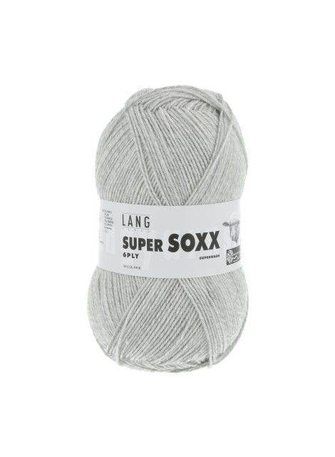 Lang Yarns Super Soxx 6 Ply Superwash UNI Shark Skin (0023)