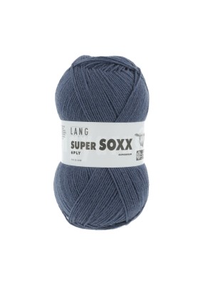 Lang Yarns Super Soxx 6 Ply Superwash UNI Navy (0034)