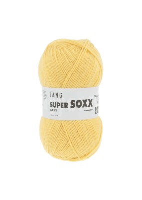 Lang Yarns Super Soxx 6 Ply Superwash UNI Canary (0043)