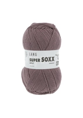 Lang Yarns Super Soxx 6 Ply Superwash UNI Mauve (0048)