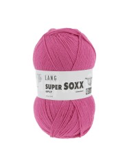 Lang Yarns Super Soxx 6 Ply Superwash UNI Hot Pink (0084)