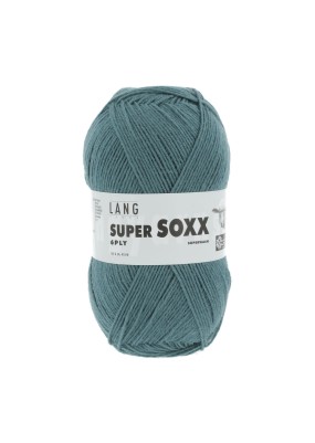 Lang Yarns Super Soxx 6 Ply Superwash UNI Teal (0088)