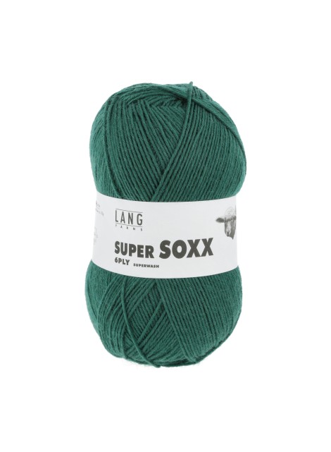 Lang Yarns Super Soxx 6 Ply Superwash UNI Cedre (0118)