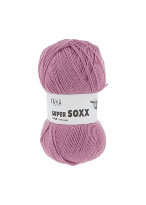 Lang Yarns Super Soxx 6 Ply Superwash UNI Power Pink (0119)