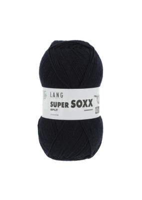 Lang Yarns Super Soxx 6 Ply Superwash UNI Dark Night (0125)