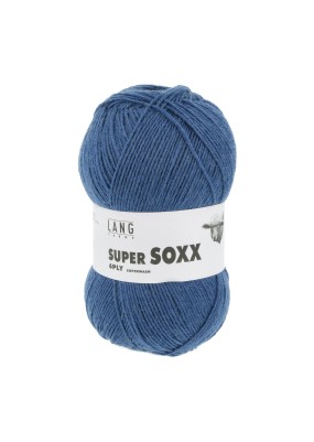 Lang Yarns Super Soxx 6 Ply Superwash UNI Night Blue (0134)