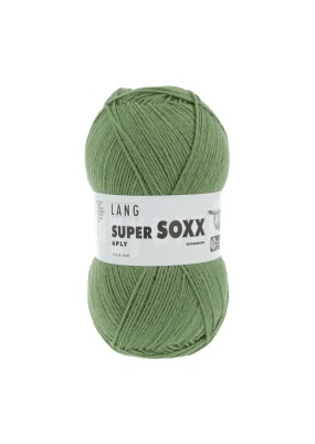 Lang Yarns Super Soxx 6 Ply Superwash UNI Mos Green (0198)