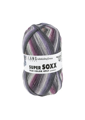 Lang Yarns Super Soxx Color 4 Ply Weekdaysoxx Tuesday (0464)