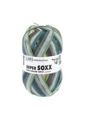 Lang Yarns Super Soxx Color 4 Ply Weekdaysoxx Wednesday (0465)