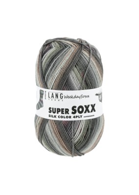 Lang Yarns Super Soxx Color 4 Ply Weekdaysoxx Weekend (0468)