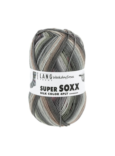 Lang Yarns Super Soxx Color 4 Ply Weekdaysoxx Weekend (0468)