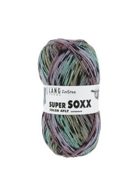 Lang Yarns Super Soxx Color 4 Ply Zoosoxx Crocodile (0427)