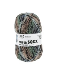 Lang Yarns Super Soxx Color 4 Ply Zoosoxx Rhino (0429)