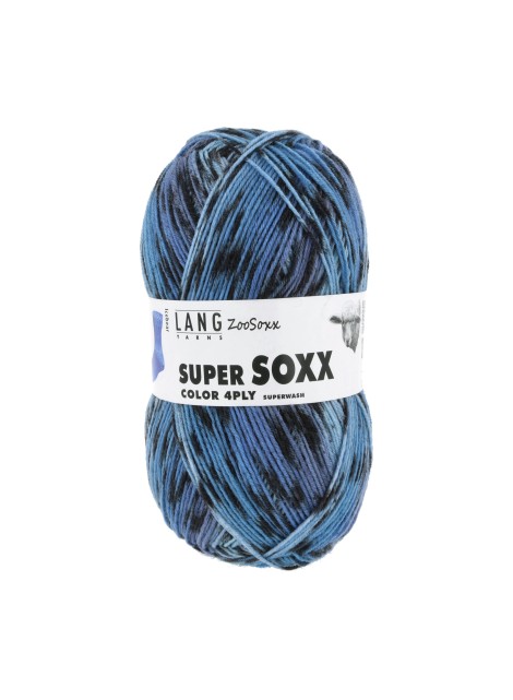 Lang Yarns Super Soxx Color 4 Ply Zoosoxx Icebear (0430)