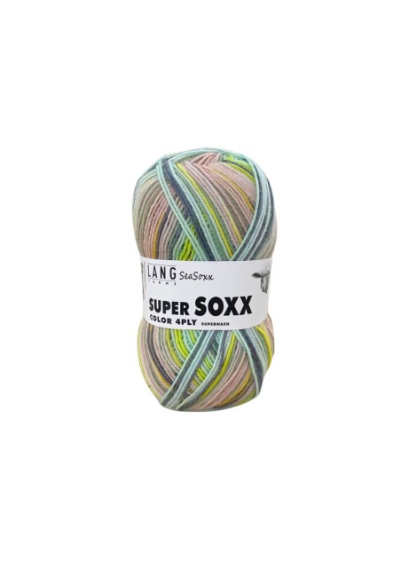 Lang Yarns Super Soxx Color 4 Ply Seasoxx South Atlantic (0417)