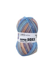 Lang Yarns Super Soxx Color 4 Ply Seasoxx Indian Ocean (0418)