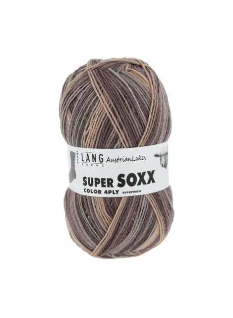 Lang Yarns Super Soxx 4 Ply Austrianlakes Attersee (0419)