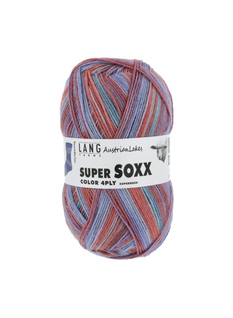 Lang Yarns Super Soxx 4 Ply Austrianlakes Neusiedlersee (0420)