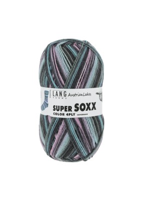 Lang Yarns Super Soxx 4 Ply Austrianlakes Traunsee (0422)