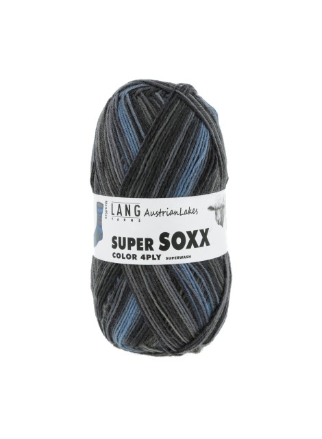 Lang Yarns Super Soxx 4 Ply Austrianlakes Mondsee (0423)