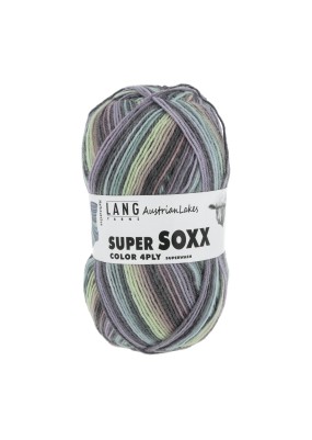 Lang Yarns Super Soxx 4 Ply Austrianlakes Hallstattsee (0424)