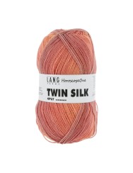 Lang Yarns Twin Silk 4 Ply HoroscopeOne Orange (0354)