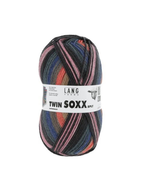 Lang Yarns Twin Soxx 8 Ply Norwegian Cities Oslo (0443)