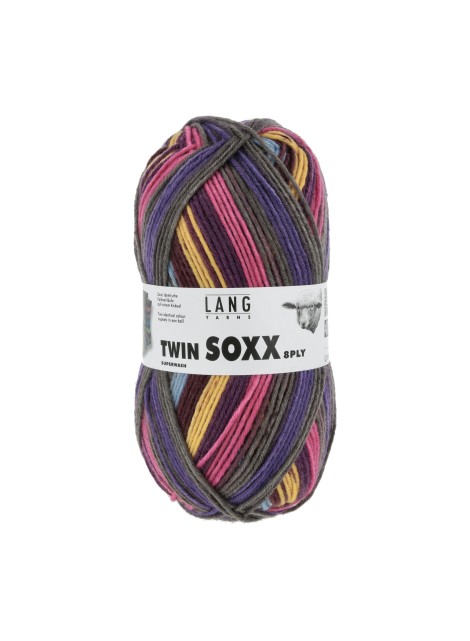 Lang Yarns Twin Soxx 8 Ply Norwegian Cities Stavanger (0444)