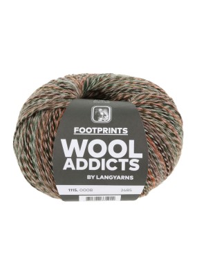 Lang Yarns Wool Addicts FootPrints Forest (0008)