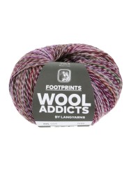 Lang Yarns Wool Addicts FootPrints Purple (0011)