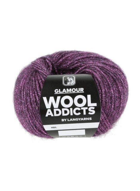 Lang Yarns Wool Addicts Glamour Purple (0065)