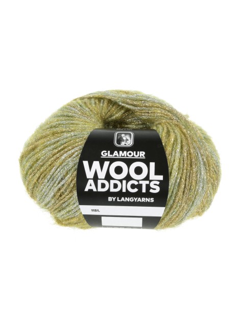 Lang Yarns Wool Addicts Glamour Lime (0116)