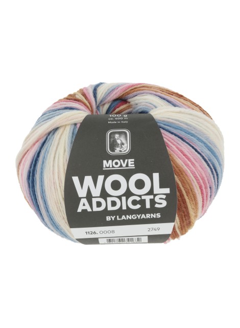 Lang Yarns Wool Addicts Move Candy (0008)