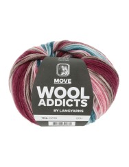 Lang Yarns Wool Addicts Move Bubblegum (0010)