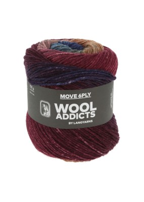 Lang Yarns Wool Addicts Move 6 PLY Darkness (0001)