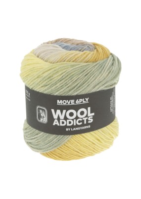 Lang Yarns Wool Addicts Move 6 PLY Sunflower (0005)